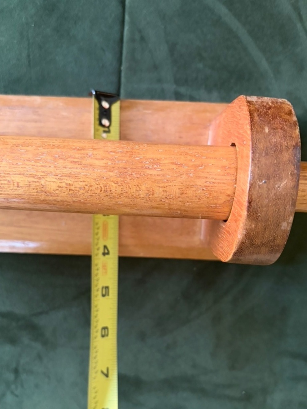 Wood Paper Towel Holder - Picture 3 of 7